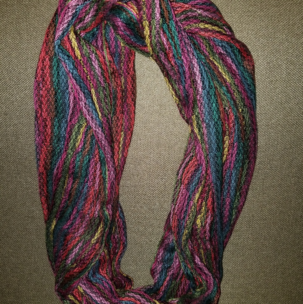 Colorful infiniti scarf
